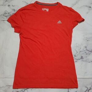 Adidas Ultimate Tee Red Orange